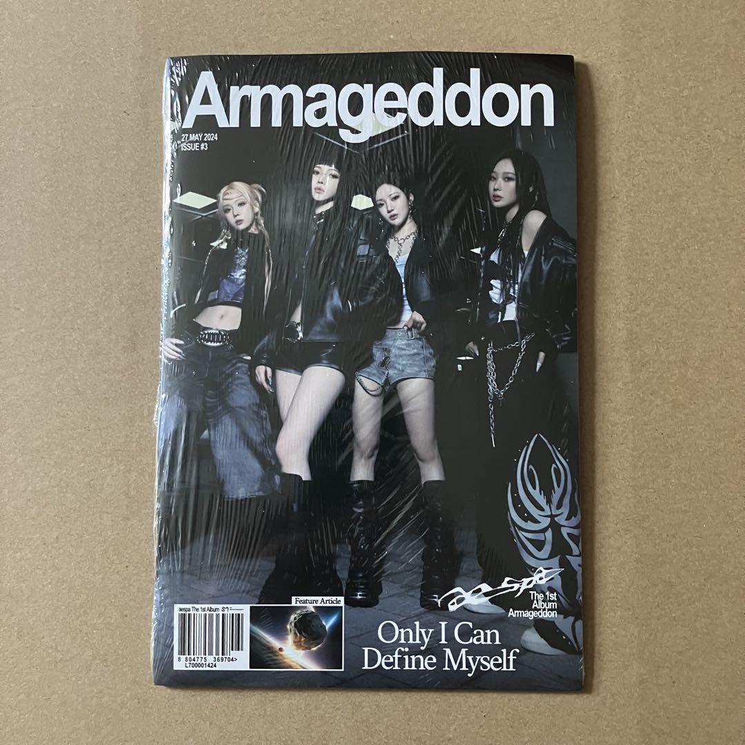 

[USED] aespa Album Armageddon Zine Ver.
