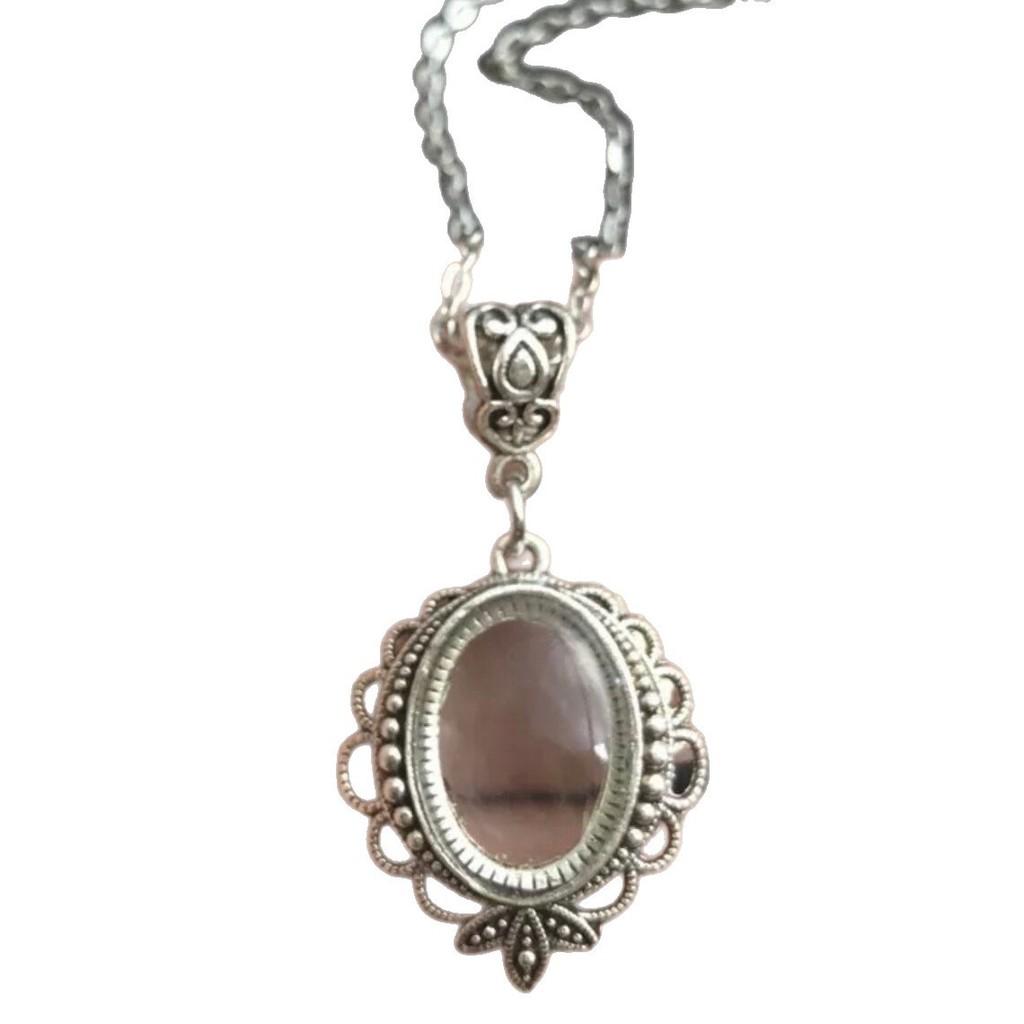 Viking Style Magnifying Necklace Gothic Steampunk Vintage Jewelry For Women