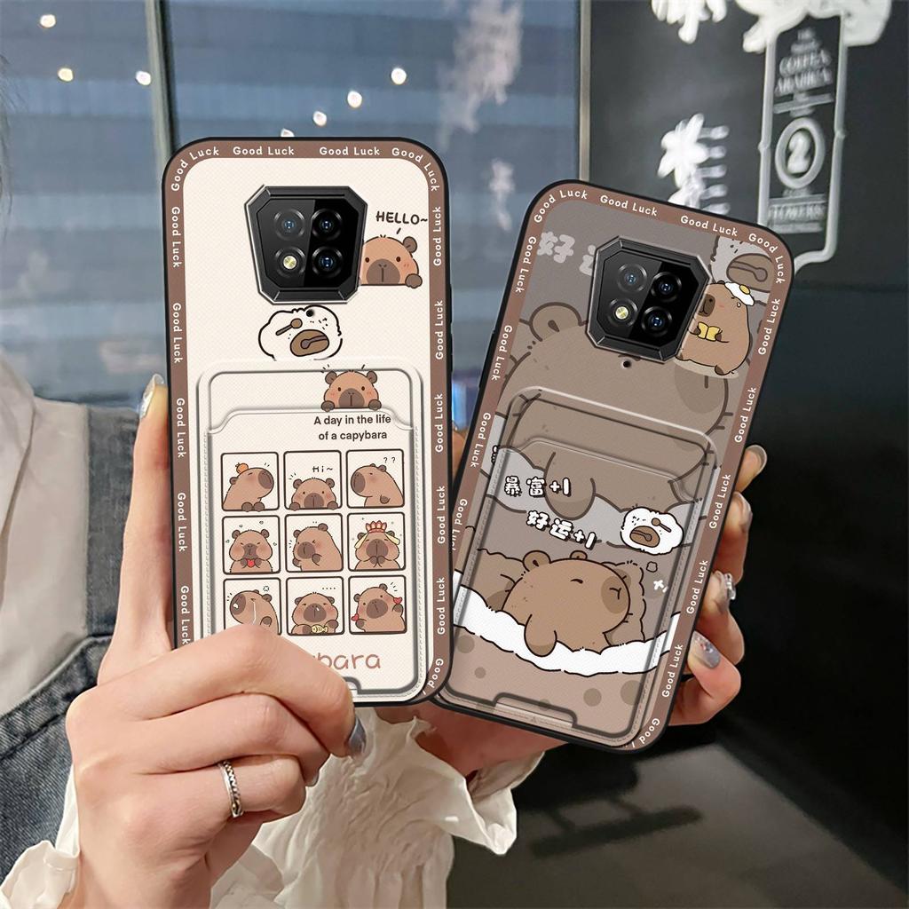 Card sleeve Cute Phone Case For Ulefone Armor8/8 Pro protective Waterproof Card bag Anti-dust Shockproof Fashion Design