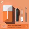 Qisu Deluxe Traveler 3-Piece Nail Clipper Set