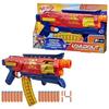 Nerf Loadout Shadowspeed Recon, blaster s úložným prostorem pro 14 přiložených šipek Nerf N1, 6šipkový otočný zásobník, hračka