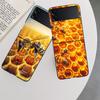 Bees and Honey in the Honeycomb Phone Case For Samsung Z Flip 7 6 5G Galaxy Z Flip 5 4 3 Black Hard Cell Cover Luxury PC Shell