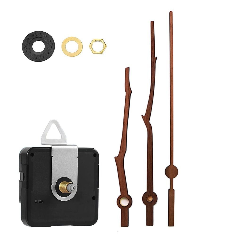 

Деревянные стрелки часового механизма, набор сканирующих стрелок, бесшумные детали для настенных часов coffee-2-thread 12mm