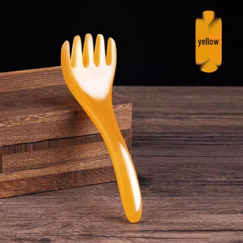 Resin Five-Claw Head Massager: Meridian Massage, Gua Sha Therapy & Beauty Scraping Comb