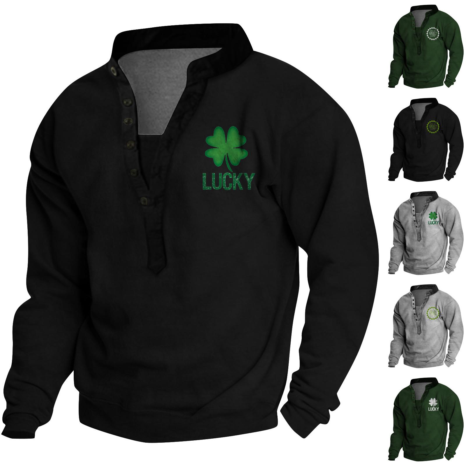 

Мужская уличная винтажная модная спортивная футболка с v-образным вырезом и длинным рукавом L