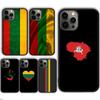 Lithuania Flag Lithuanian Phone Case for iPhone 17 Air 16 16e 15 13 14 11 12 Pro Max Plus Coque Fundas Shell