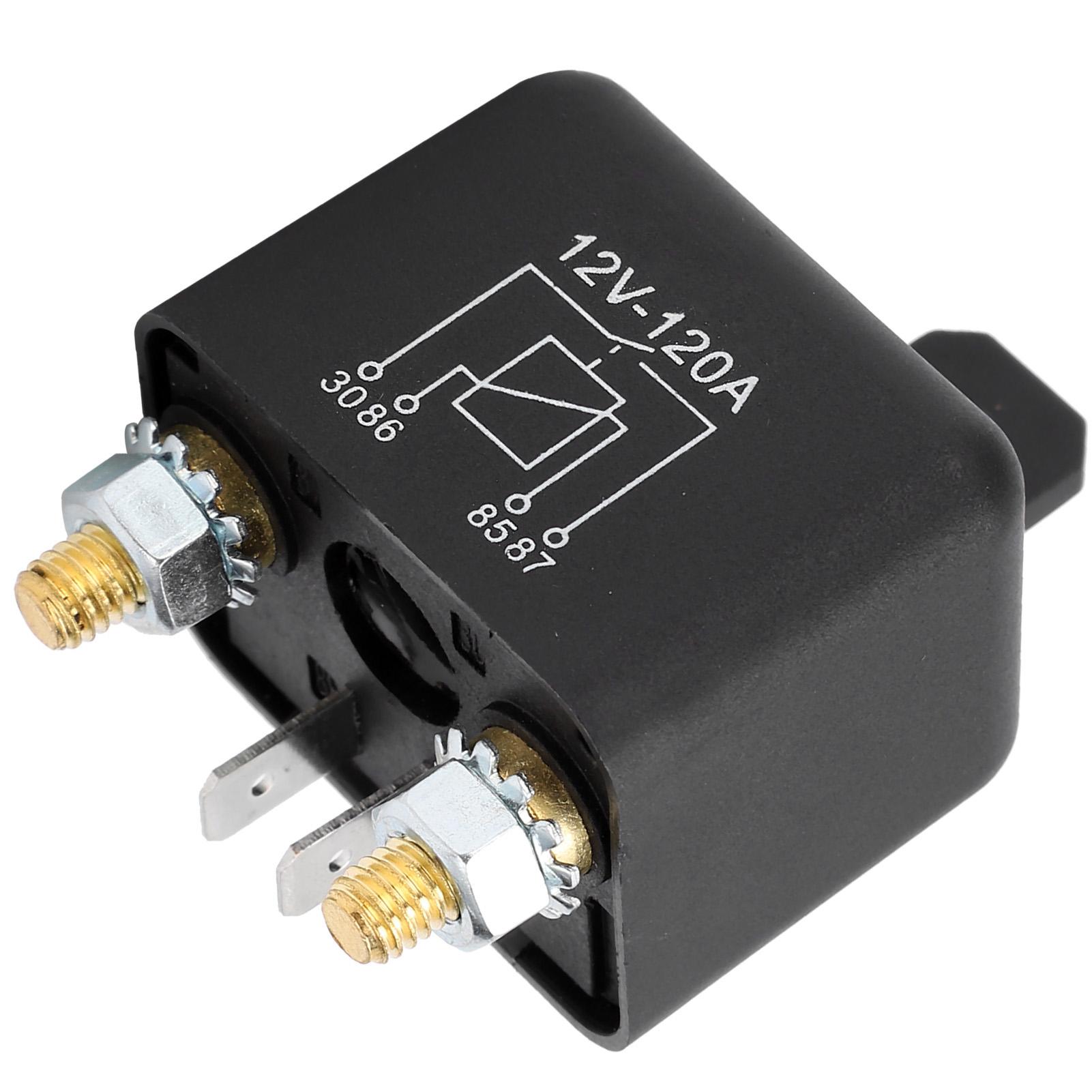 

Пускове реле 4Контакт Нормально Відкритий Легка Запасна Частина для Автомобіля 12В постійного струму 120А