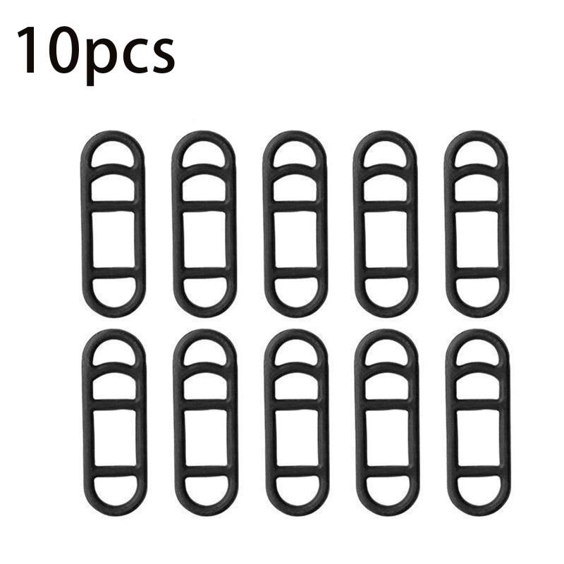 2/5/10pcs Front Light Torch Elastic Band for Road Bike Cycling Headlight Silicone GEL Strap GPS Camera Bungee Stretch Holder NEW