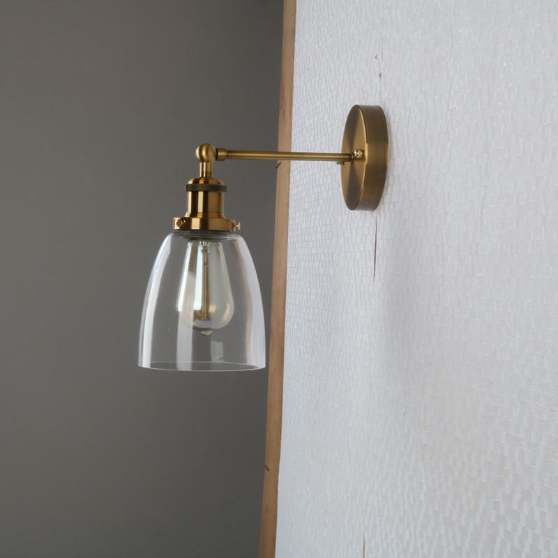 Nordic Retro Wrought Iron Wall Lamp for Bedroom, Balcony, or Staircase