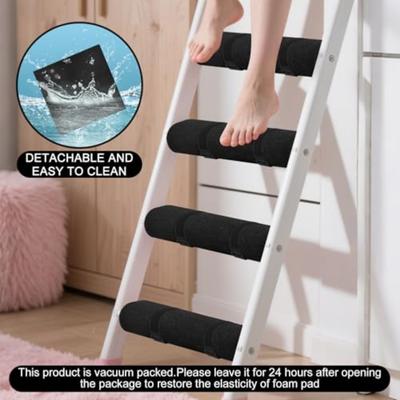 As Shown Versatile Foam Covers For Ladders Bunk Bed Ladder 10 Adjustable Straps No-slip Design Quiet Environment