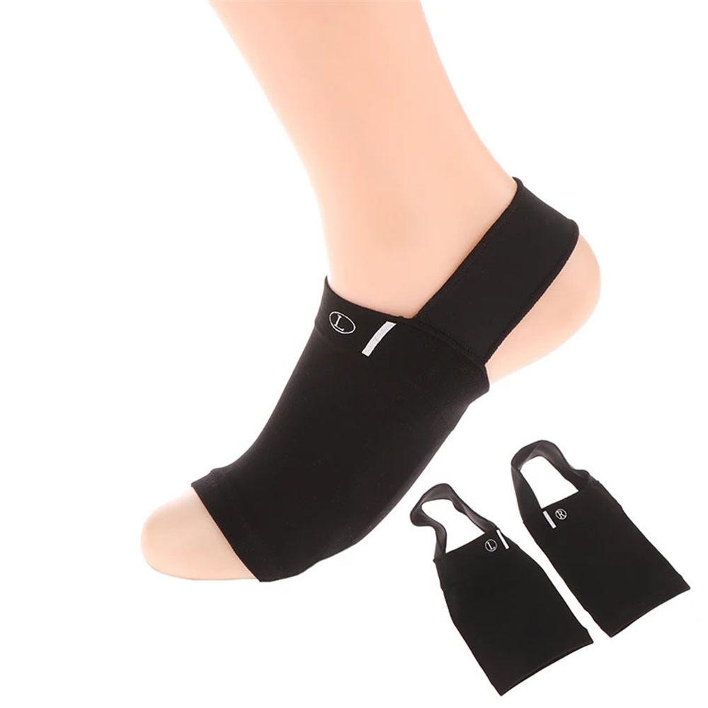 1 Paar Fußgewölbestützende Einlegesohlen für Damen Herren Plattfußkorrektur Plantarfasziitis Schmerzlinderung Ärmelsocken Orthopädische Einlegesohlen