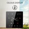 1pc Smart WiFi Thermostat Programmable Intelligent Temperature Control With Touchscreen For Water Floor Heating & Gas Boilers