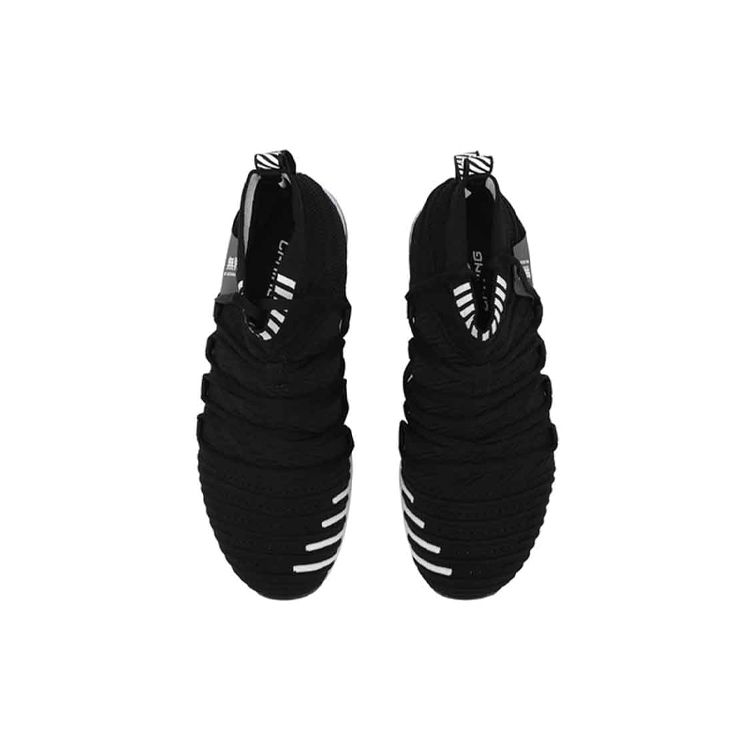 Li-Ning Unbounded Shock Absorbing High-Top Sports Shoes Women Sneakers Black AFJP018-1