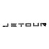 For Jetour T2 i-DM Ich - X K3 Car Emblem Blackout Sticker Grille Light Letter Badge Black Warrior Matte Black Emblem Accessories