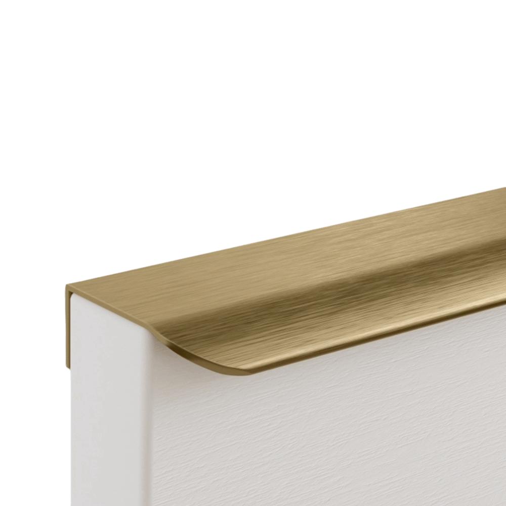 Aluminum Zinc Zinc Alloy Nvisible Cabinet Handles Morandi Color Embedded Wardrobe Handles  Drawer Handle