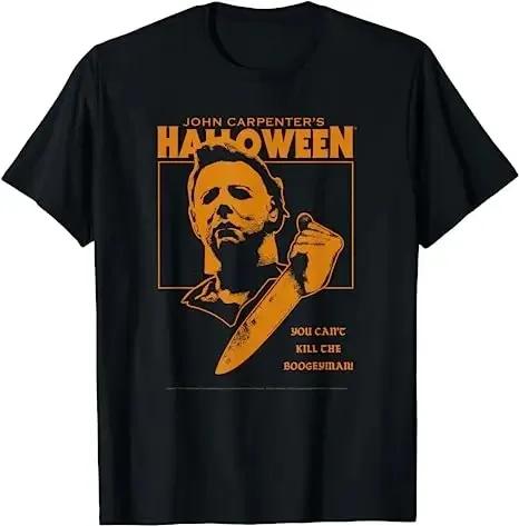 Michael Myers T Shirt Fashion T-shirt Cotton Tshirt Kids Hip Hop Tops Tees Vintage Tshirt Boy Tees Halloween Tshirt Unisex