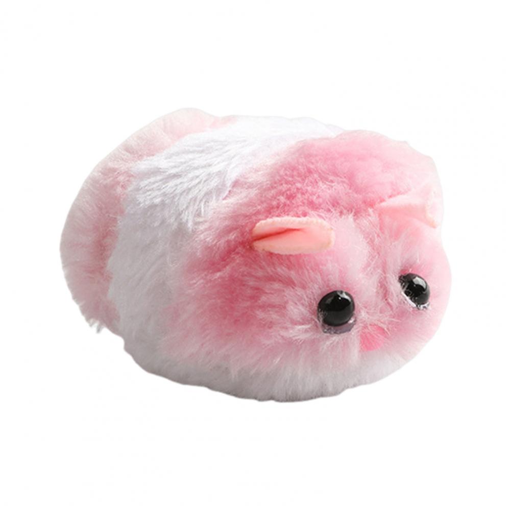 Игрушка для кошек Мышь Часы веселья Игрушка для кошек Игрушка для кошек с вибрирующей мышью Пушистые плюшевые мышки для кошек Домашние упражнения для питомцев