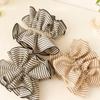 Elegant Korean Hair Flower Elastic Band for Women's Ponytails and Buns