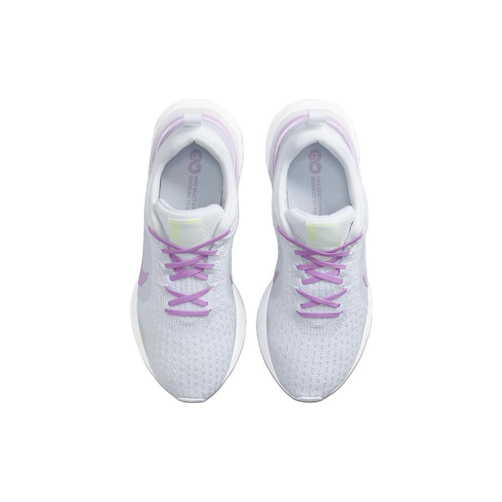 Ny Nike React Infinity Run Flyknit 3 'Grey Rush Fuchsia' Dame DZ3016-100