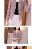 Summer 2025 Women's Korean Style Chiffon Sun Protection Cardigan - Versatile, Printed, Lightweight, Plus Size, Long Sleeve Jacket