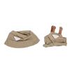Doll Clothing Set Cute Overalls and Hat Outfit Kit for 17cm Dolls Dress Up Display Holiday Present