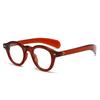 New Oval Sunglasses For Women & Men  Light-Sensitive Pc Frames Trendy European & American Style Shades