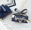 10Pcs Bow Paper Box As Soap Cookie Candy Little Gift Packaging Christmas Wedding Favors Cookies Decoration Candy Gift Bag