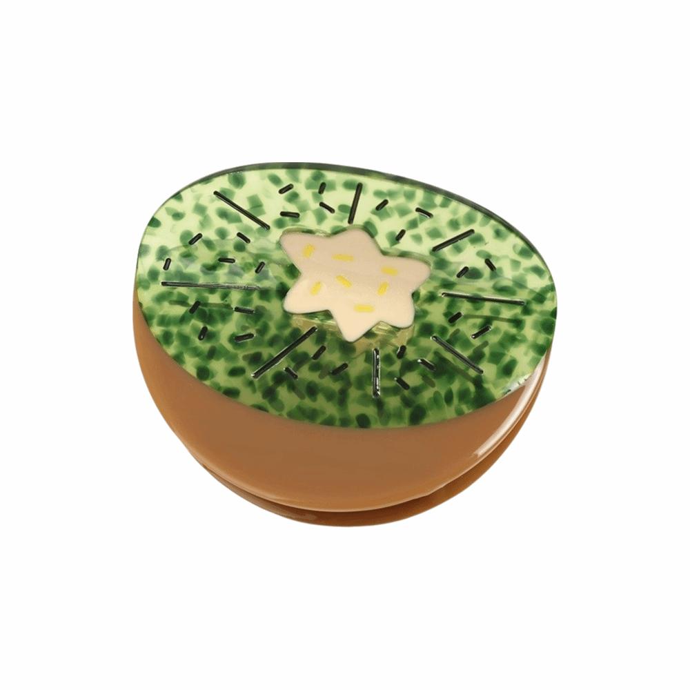 Non Slip Fruit Hair Claw Secure Hold Shark Hair Grip Temperament Acetate Hair Clips  Ponytails