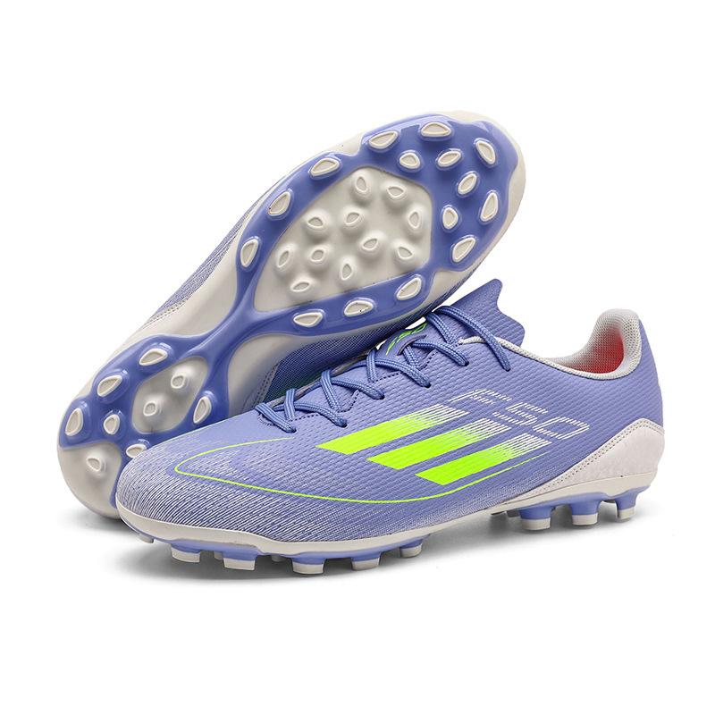 F50 Dětské růžové fotbalové kopačky pro chlapce, dívky, teenagery, dospělé, dlouhé nehty, zlomené nehty, soutěžní tréninkové kopačky pro žáky základní školy