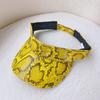 Leopard Print Cap Men'S And Women'S Empty Top Baseball Cap  Casual Outdoor Visor