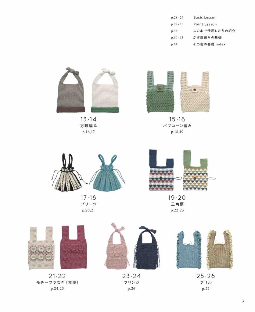 Crochet Shopping Bag-Shaped Bag (applemints)