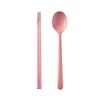 Food-Grade Silicone Spoon & Chopstick Set: Non-Slip, Anti-Mold, Heat Resistant, Perfect for Hot Pots & Soups.
