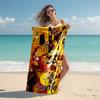 Personalisiertes, maßgeschneidertes Strandtuch mit RWBY Volume-Muster - weich, saugfähig, schnell trocknend, perfekt für Schwimmen, Camping & Baden