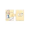 Kamio Japan Seal Binder Beige Bonbon Drop Seal Notebook (Flower) (Amazon Exclusive)