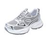Dad Shoes Children Spring and Autumn 2025 New Korean Version Ins Tide Heightening Shoes Versatile Mesh Breathable Casual Shoes
