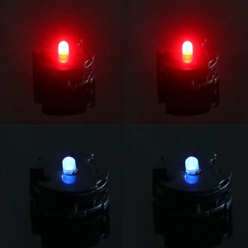 

Leiasnow Gundam LED Units, 2 Red and 2 Blue, for RG, RG Zaku II, RG GM, and Haro models (2 Red and 2 Blue)