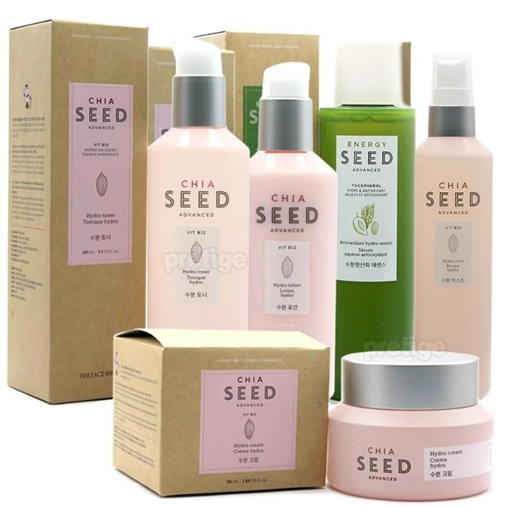 The Face Shop Chia Seed Hydration Toner/Lotion/Cream/Mist/Essence cream