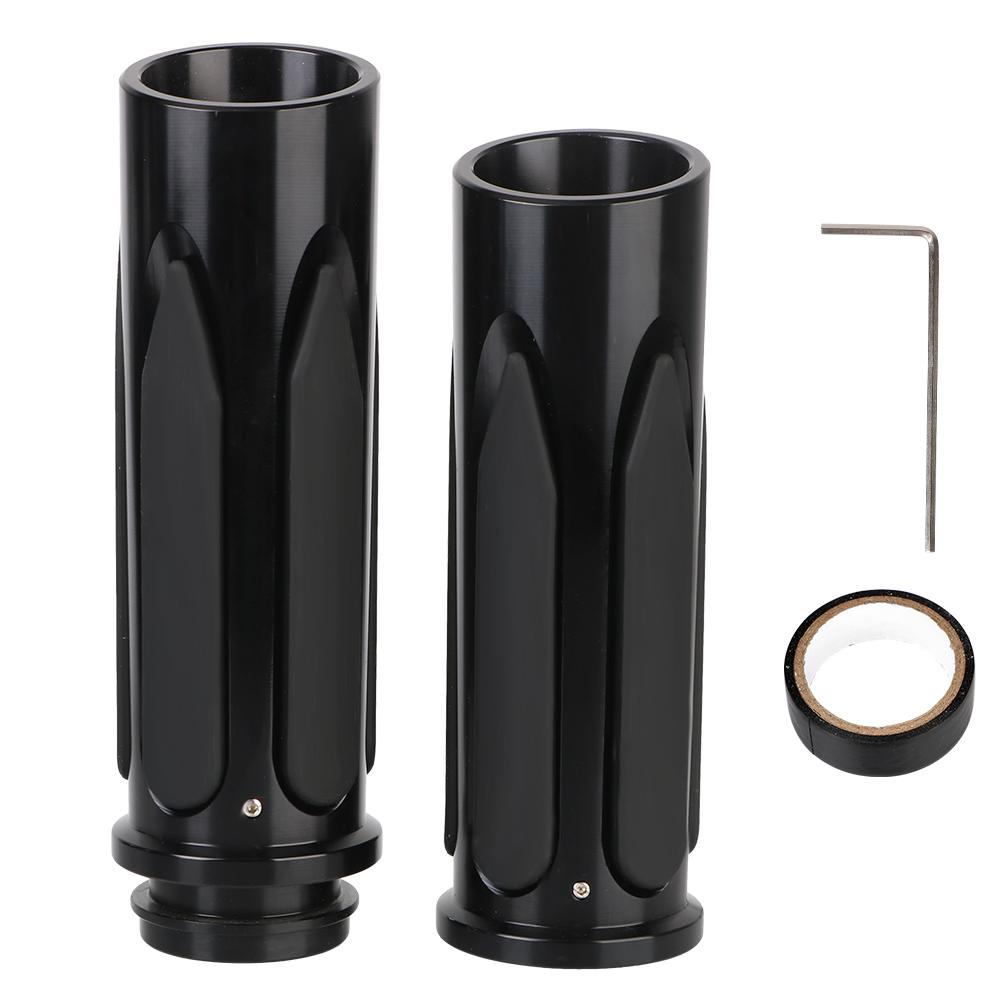 

Мотоциклетные электронные ручки газа CNC Защитные накладки Защита Мотоаксессуары Для Туринга FLSTSE Softail Dyna Livewire чёрный