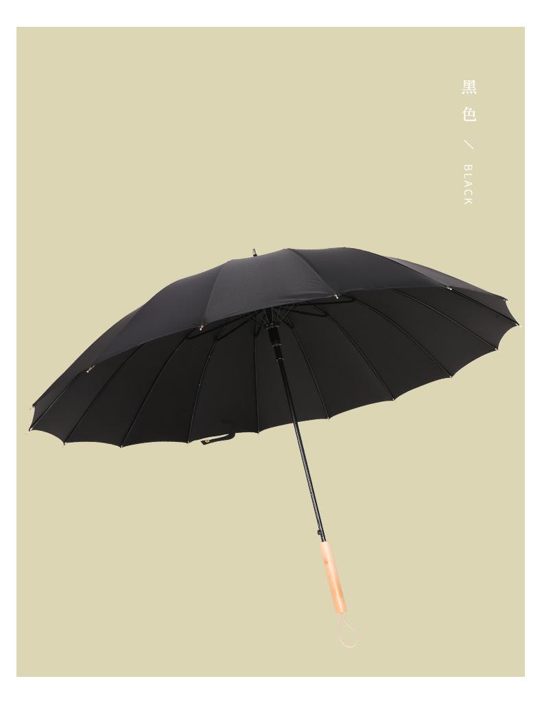 Japanese Simple, Small, Fresh and Creative Straight-shank Umbrella Automatic Umbrella Mori Series Sunny Umbrella Wholesale Can Print Logo