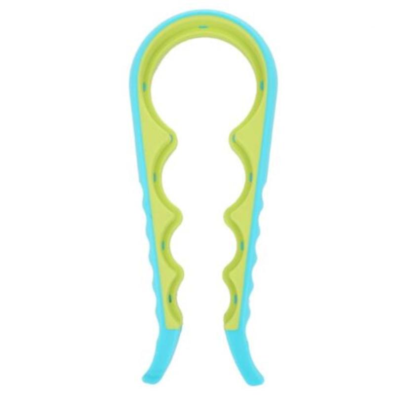 4 In 1 Lid Jar Opener Screw Cap Bottle Opener Multi Purpose Can Opener Manual Twist Cap Bottle Launcher Opener Kitchen Gadget