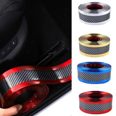 Car Door Sill Strip Self-adhesive Anti-collision Bendable Car Bumper Door Edge Protect Sticker Car Styling