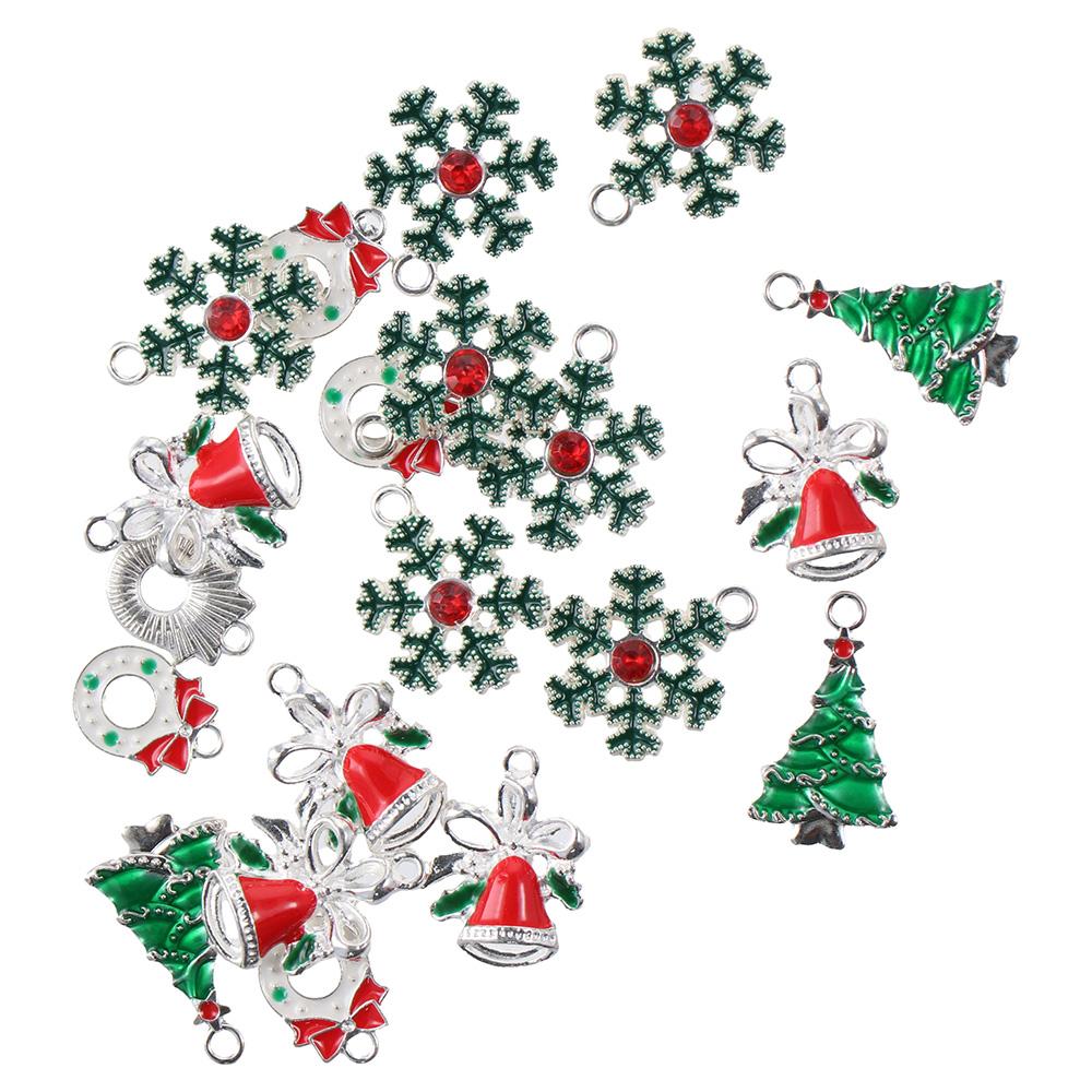 

40 шт. рождественские подвески из сплава, поделки своими руками