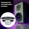 2Pcs Magnetic Speakers 5W 4Ohm 52mm Diameter Round Shape Replacement Loudspeaker Speakers Sound Amplifier Rubber Side