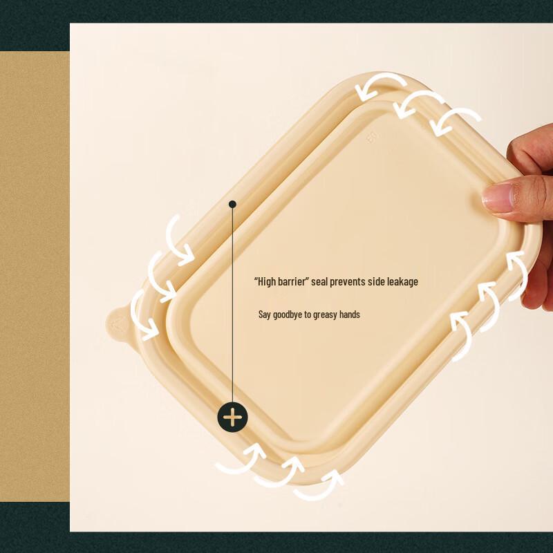 Guyuetiancheng Biodegradable Corn Starch Takeaway Containers