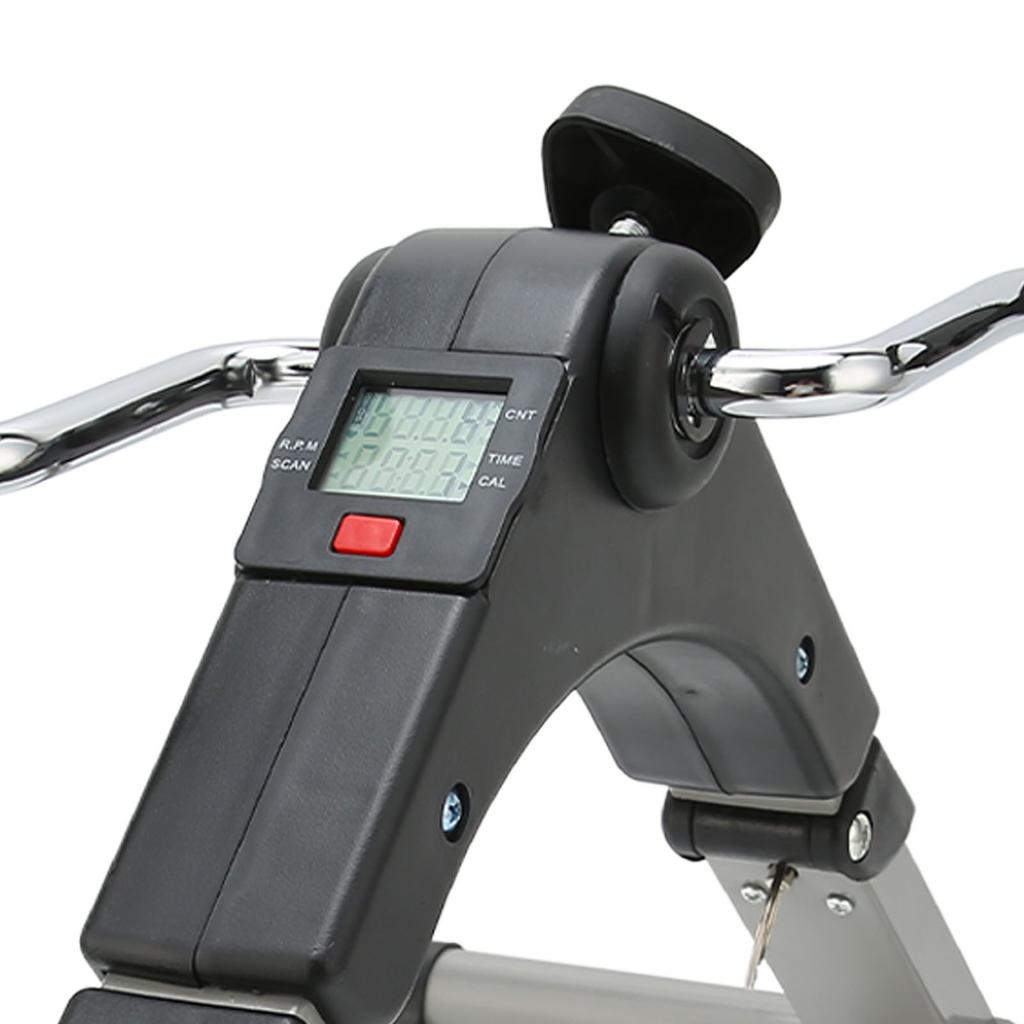 Exercise Training Bike LED Screen Legs Exercise Folding Electric Pedal Exerciser Equipment