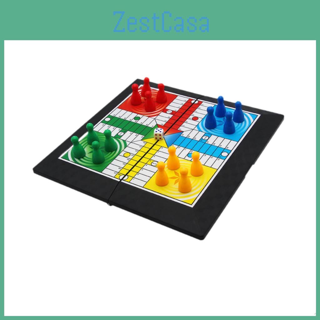 Toy Board Classic Ludo Game Flying Chess Interaction Travel Family Set For