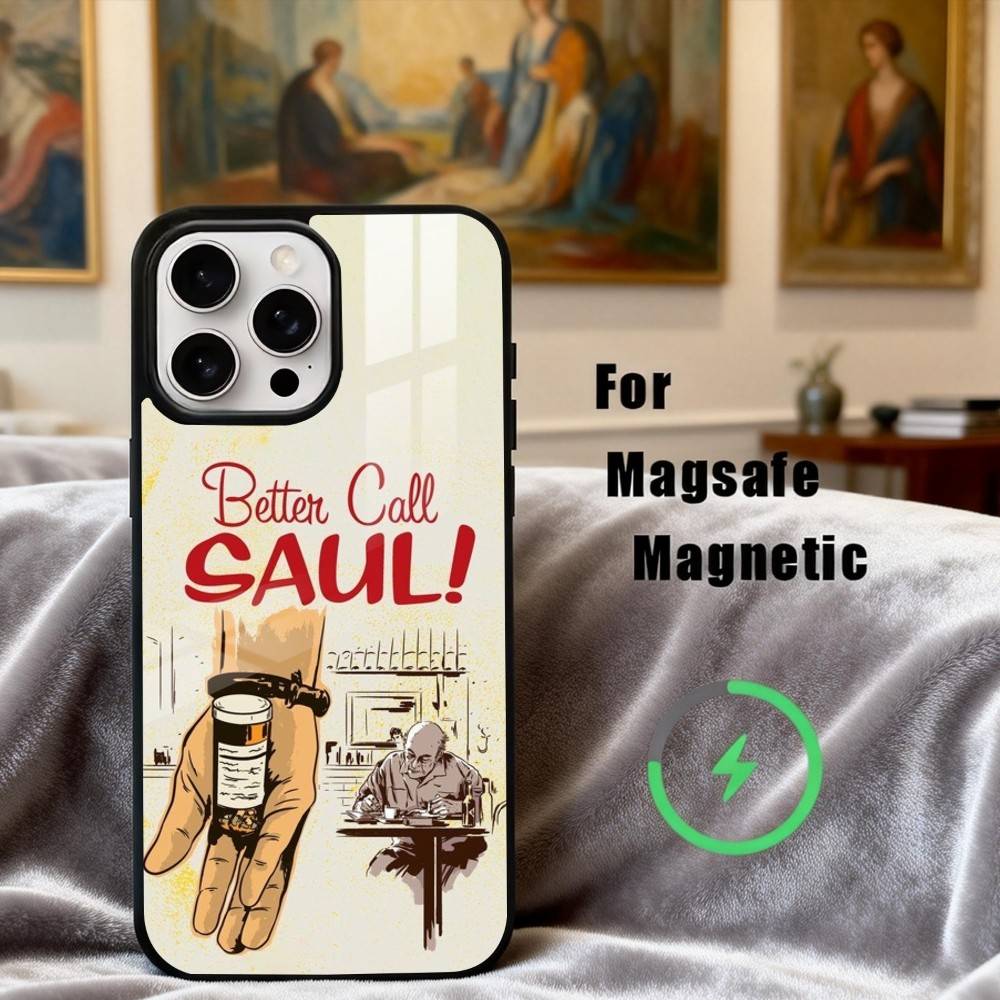 B-Better-E Call S-Saul-L Phone Case For iPhone17,16,15,14,13,12,11 Plus,Pro Max Magnetic For Magsafe Wireless Charging