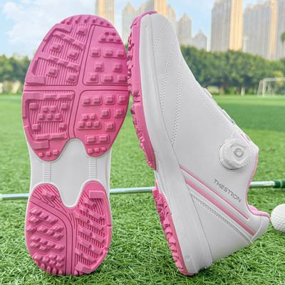 2026 Neue Golfschuhe Damen Professionelle Leichte Golfschuhe Schnellverschluss Mädchen Outdoor Fitness Golfschuhe Größe 35-43