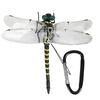 1/2/3/4Pcs Dragonfly Carabiner Clip Realistic Design Multifunctional Insect Repellent Hat