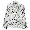 LOUIS VUITTON 2022 White x Black Star Print Casual Shirt FNBL38 tops 36 White blackUsed